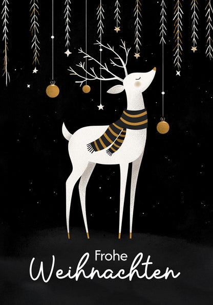 Frohe Weihnachen - Tannenbaum Sterne