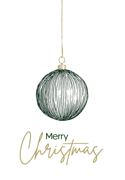 Frohe Weihnachen - Tannenbaum Sterne