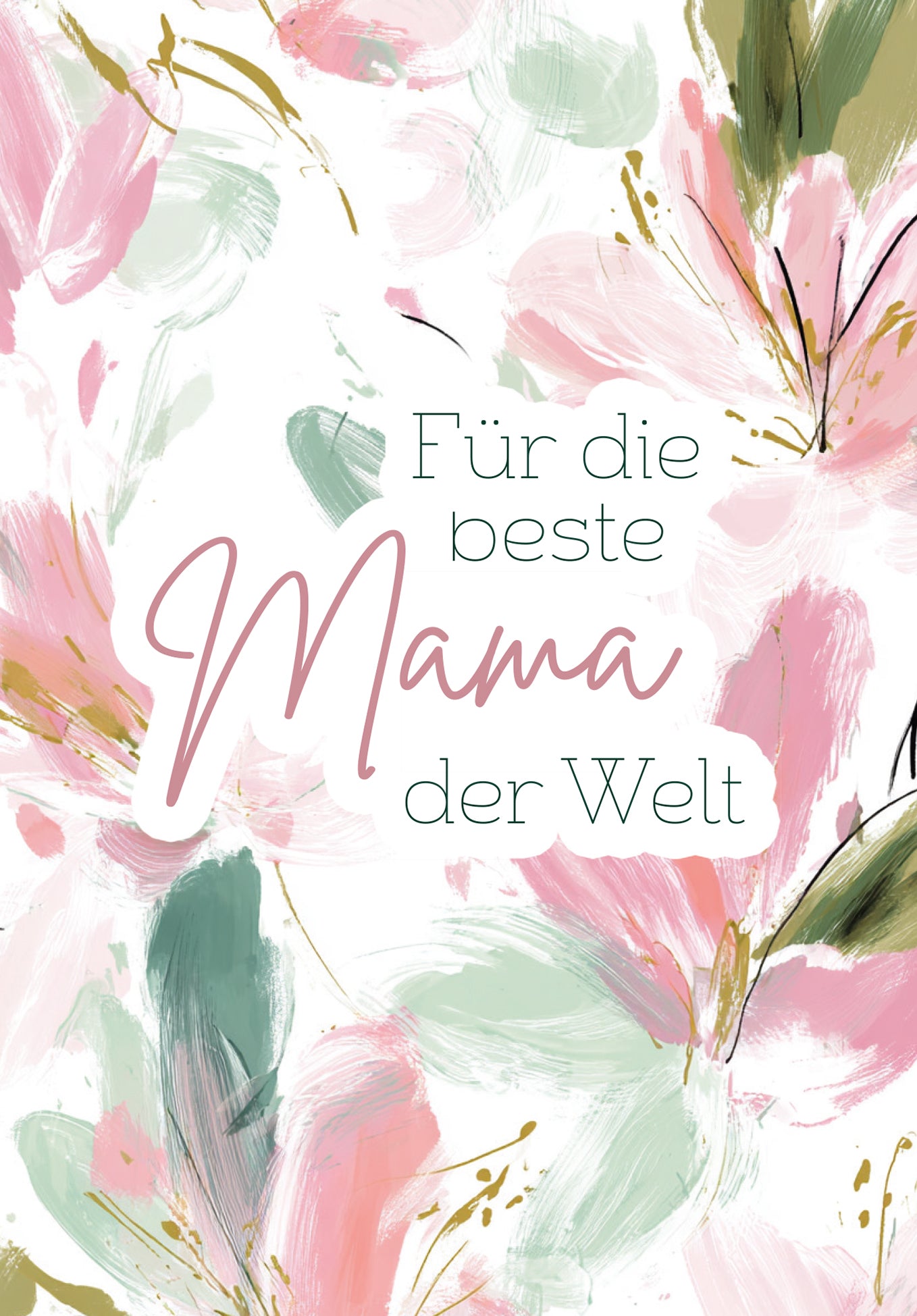 Mama hab dich lieb - Katzen Orange 
