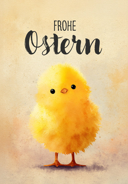 Frohe Ostern - Küken