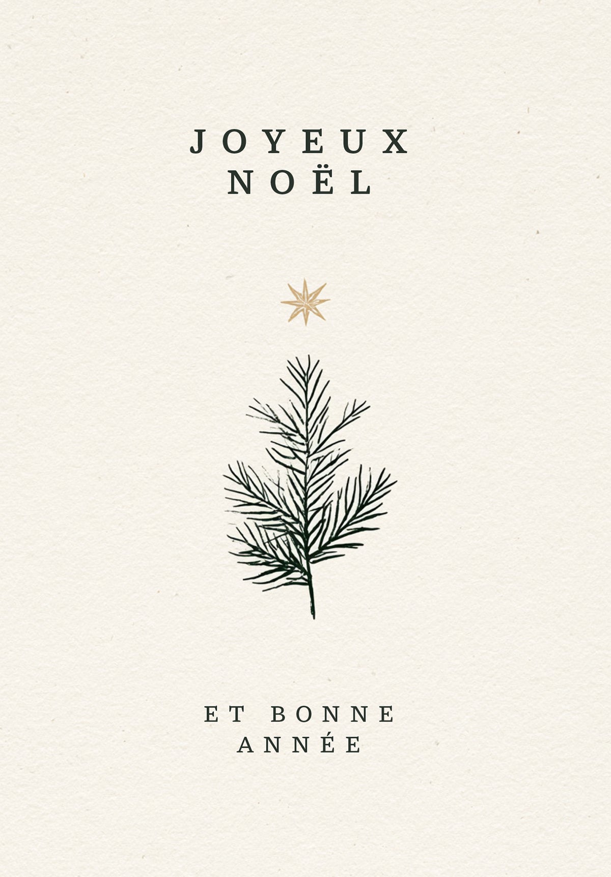 Bonne fête - Arbre de Noël Étoiles