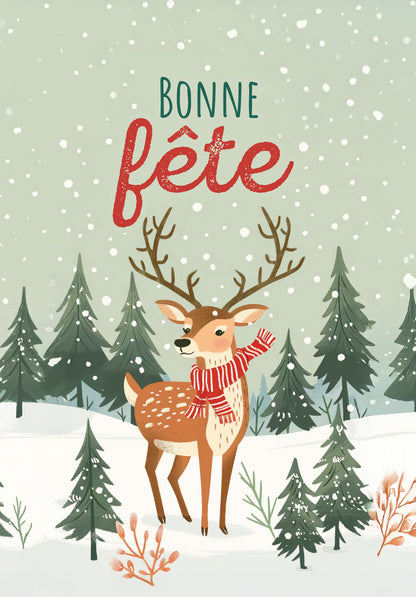 Bonne fête - Arbre de Noël Étoiles