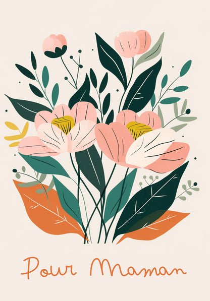 Pour maman - Fleurs