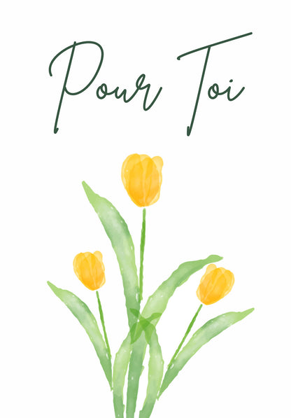 Pour toi - Tulipes PDF