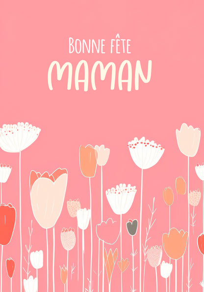 Bonne fête des mères - Un pré fleuri PDF