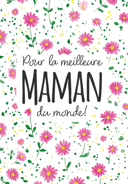 Maman je t'aime - Chat orange 