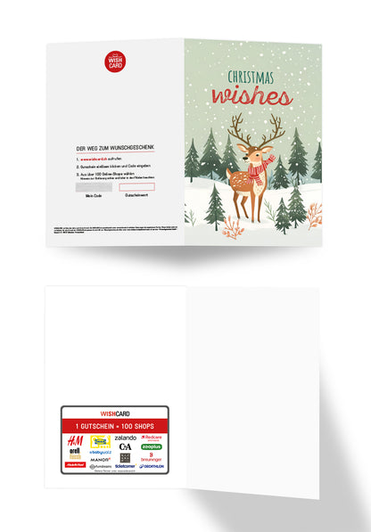 Frohe Weihnachen - Tannenbaum Sterne