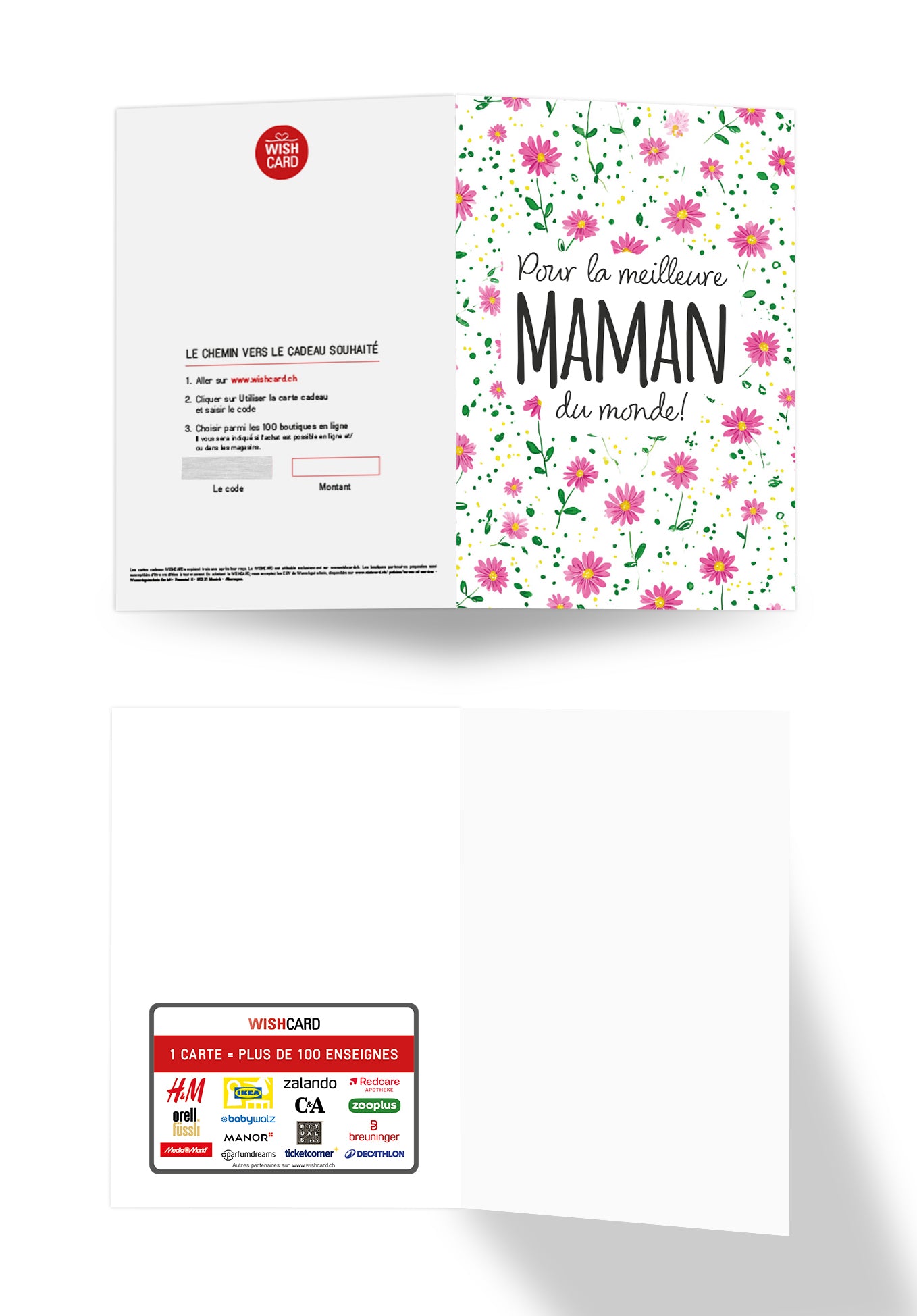 Maman je t'aime - Chat orange 