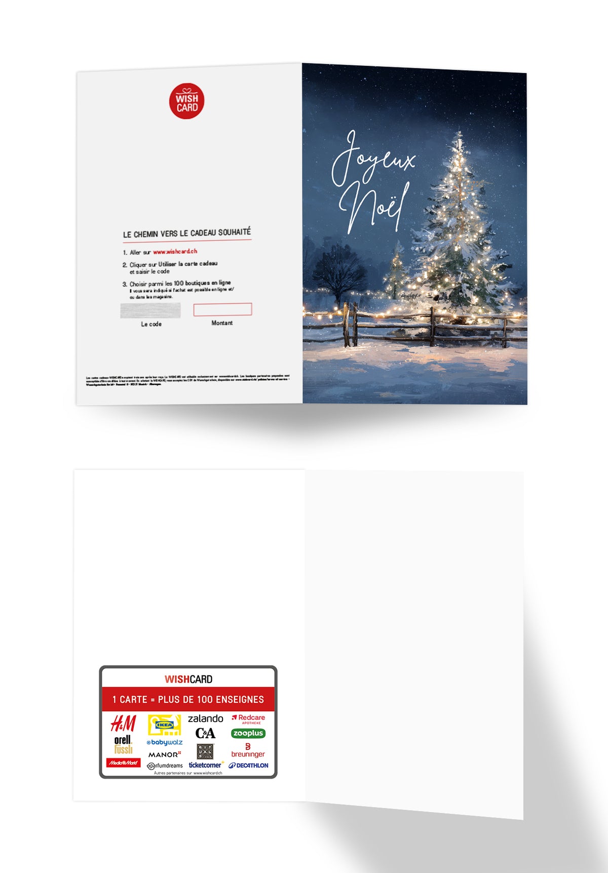 Bonne fête - Arbre de Noël Étoiles