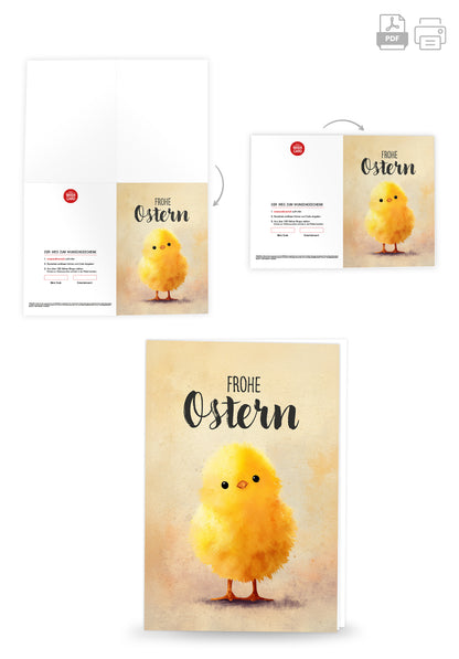 Frohe Ostern - Küken