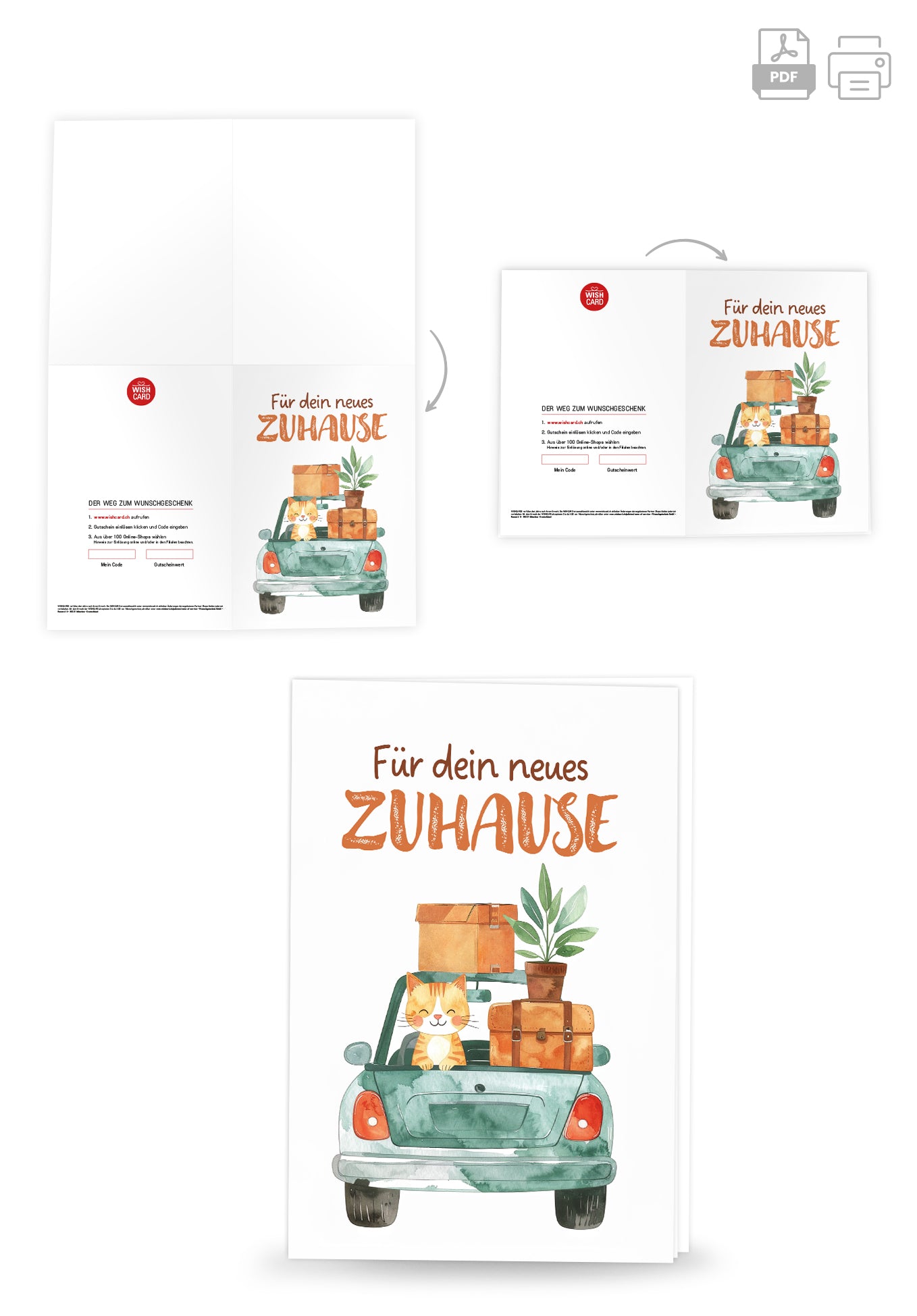 Für dein neues Zuhause - Auto Türkis