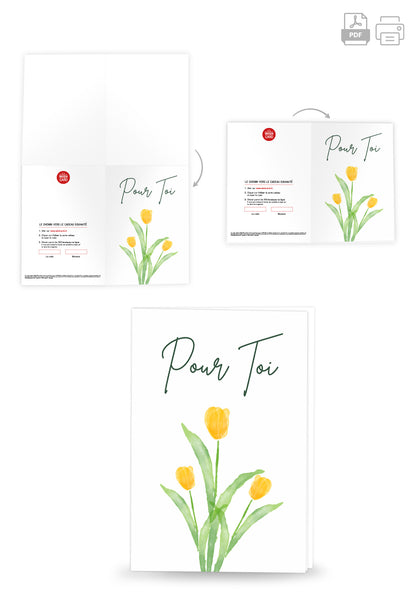 Pour toi - Tulipes PDF