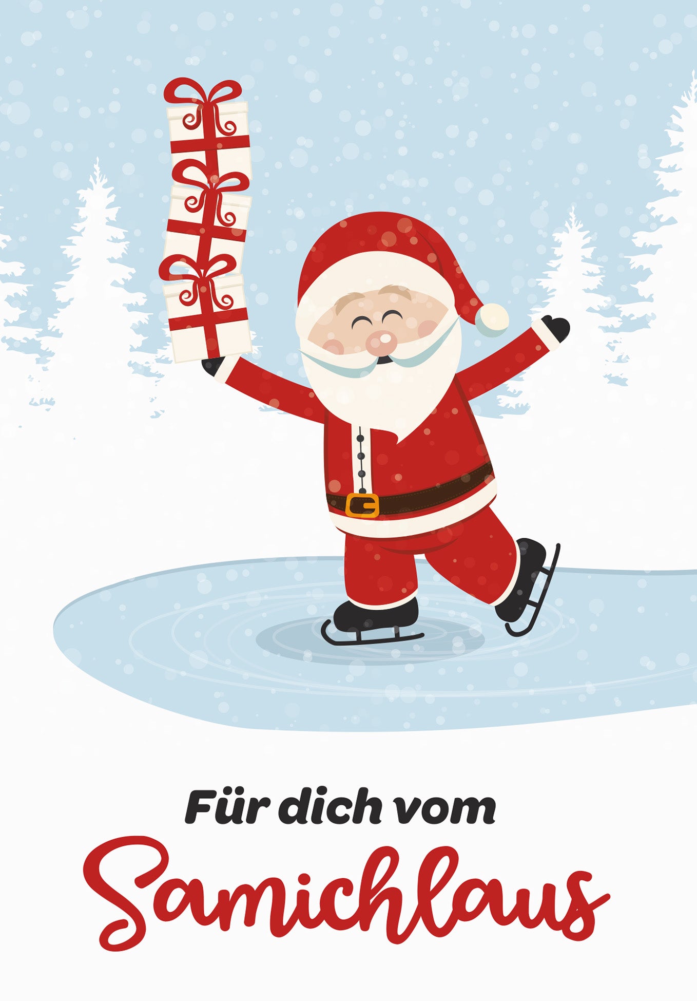 Vom Samichlaus - Samichlaus Eislaufen