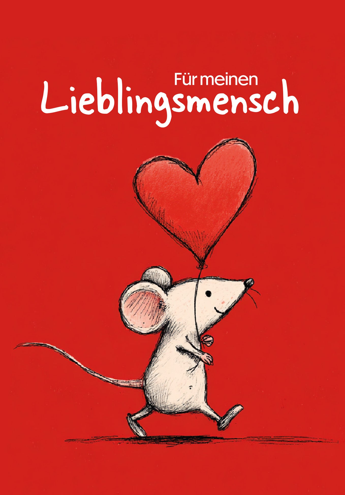 Für meinen Lieblingsmensch - Maus