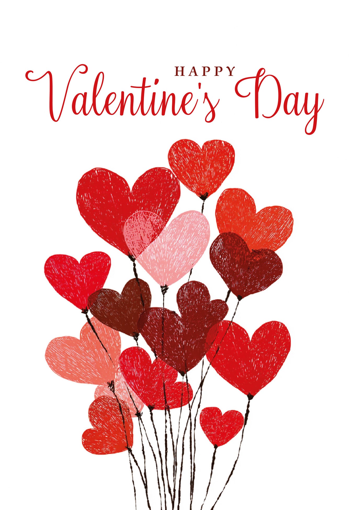 Happy Valentine's Day - Herzballons