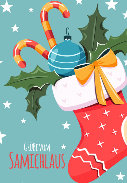 Grüße vom Samichlaus - Strumpf