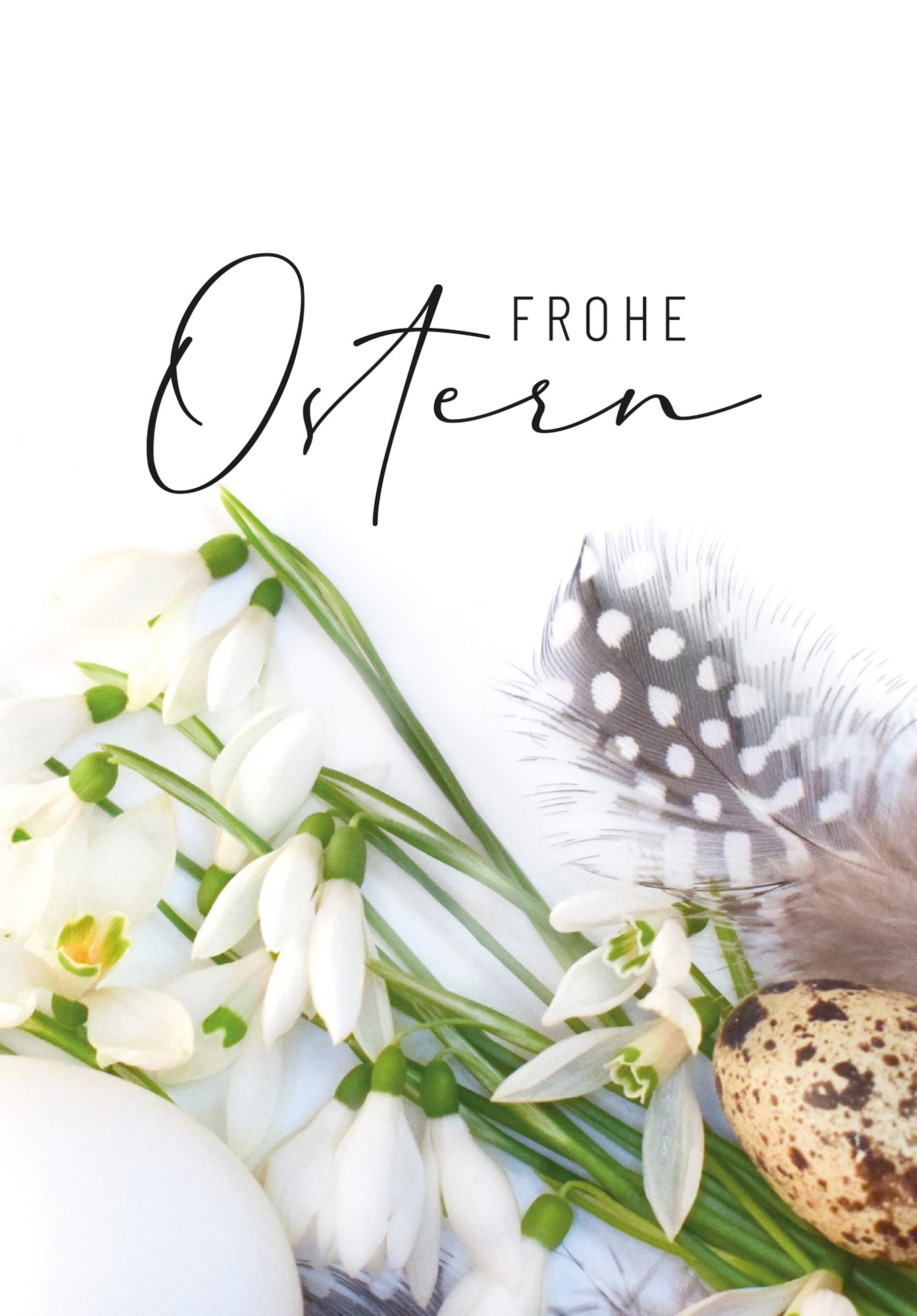 Frohe Ostern - Federn (Value)