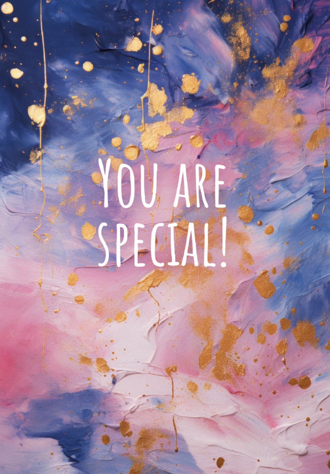 You are Special - Bunt Gold (Valeur du bon)