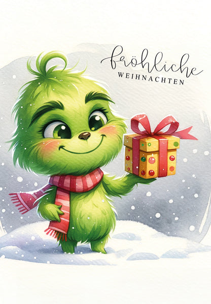 Fröhliche Weihnachten - Grinch