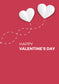 Happy Valentines Day - Herzen (Valeur du bon)