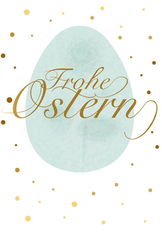 Frohe Ostern - Osterei