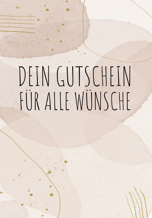 Für alle Wünsche - Beige