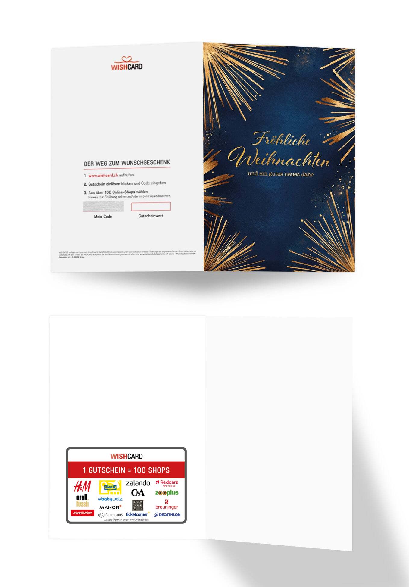 Fröhliche Weihnachten - Feuerwerk