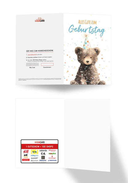 Alles Gute zum Geburtstag - Bär