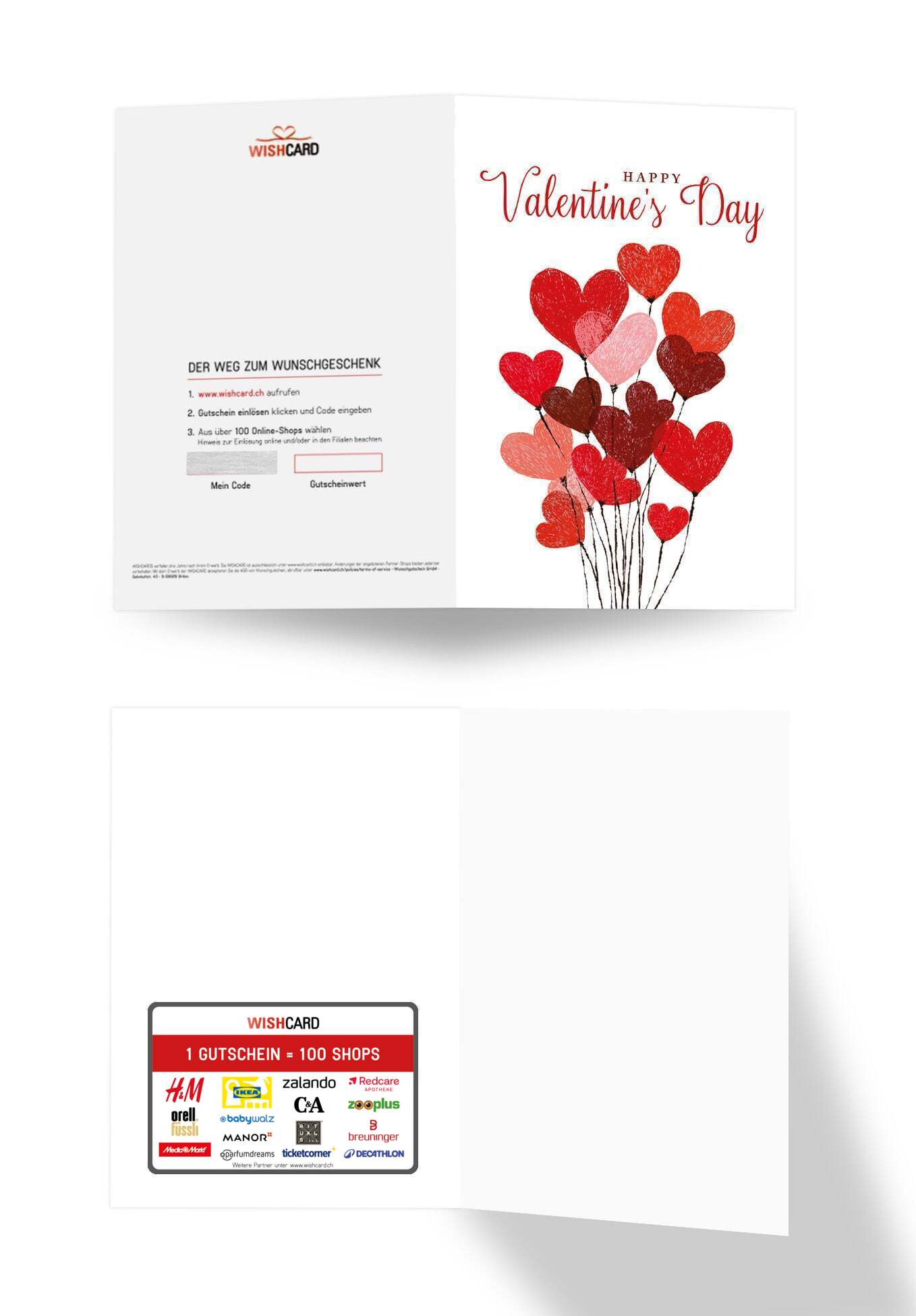 Happy Valentine's Day - Herzballons