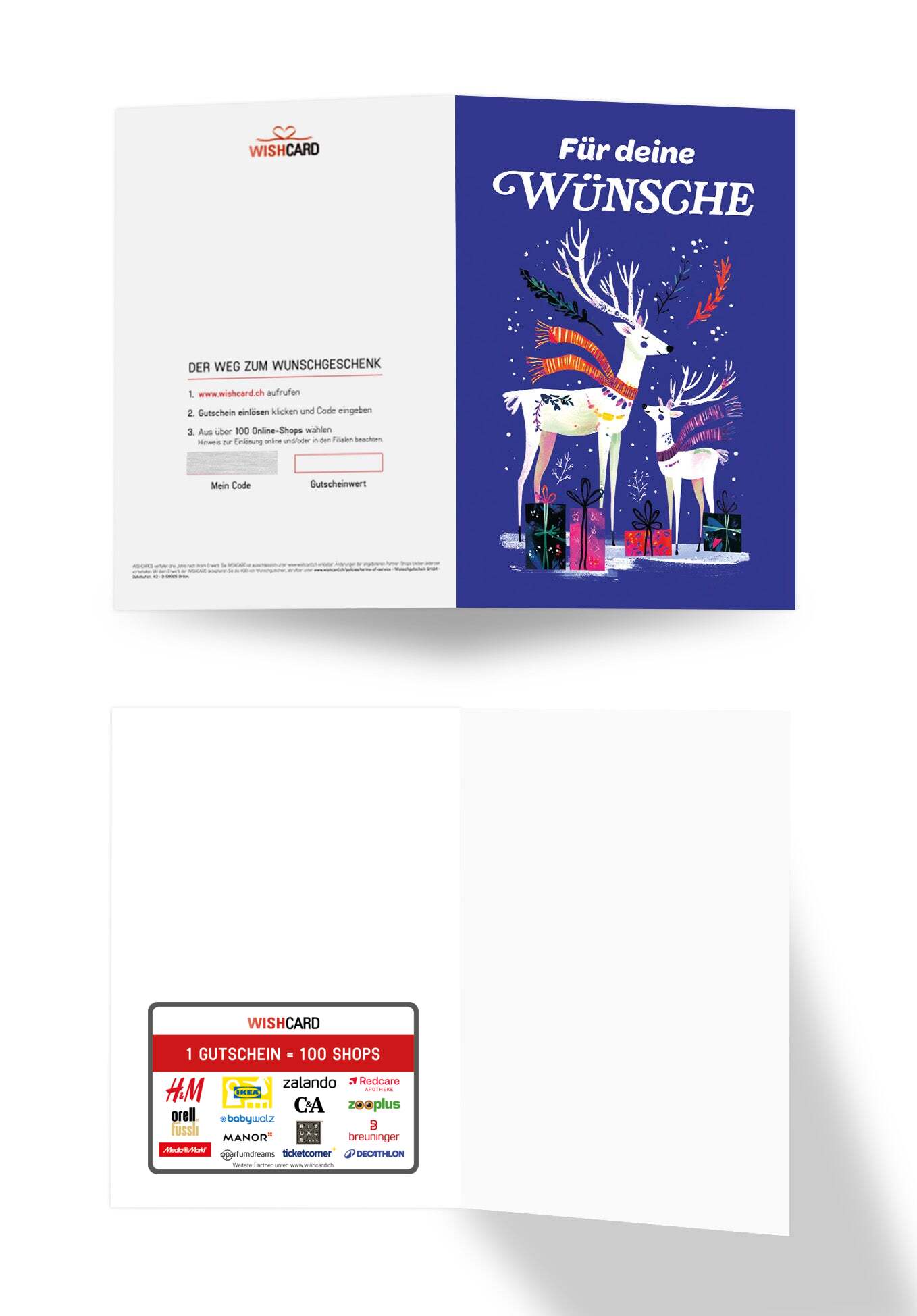 Für deine Wünsche - Rentier Pakete