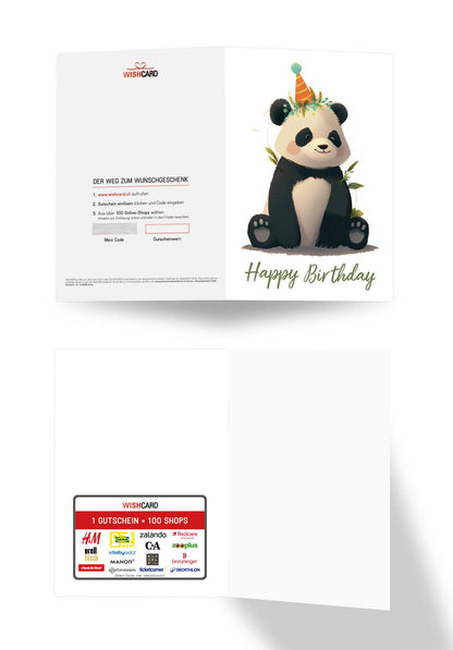 Happy Birthday - Panda