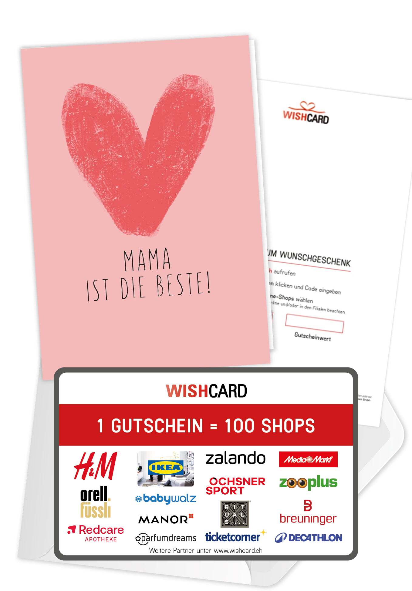 Mama ist die Beste - Herz