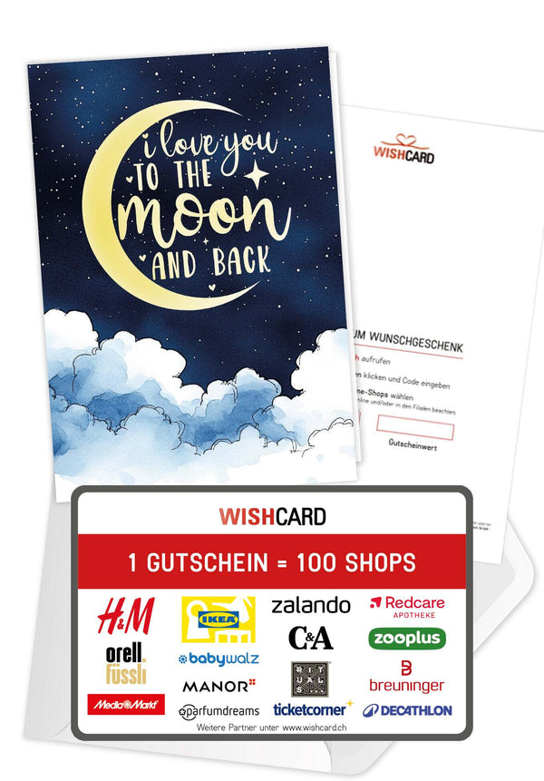 To The Moon - Mond Wolken