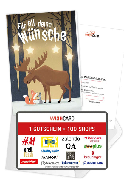 Für deine Wünsche - Tiere Wald