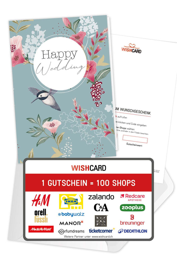 Happy Wedding - Vogel