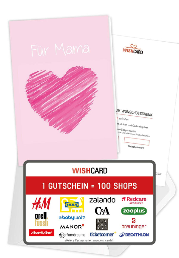 Für Mama - Herz