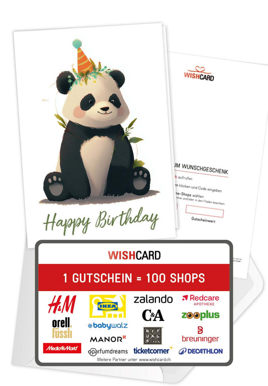 Happy Birthday - Panda