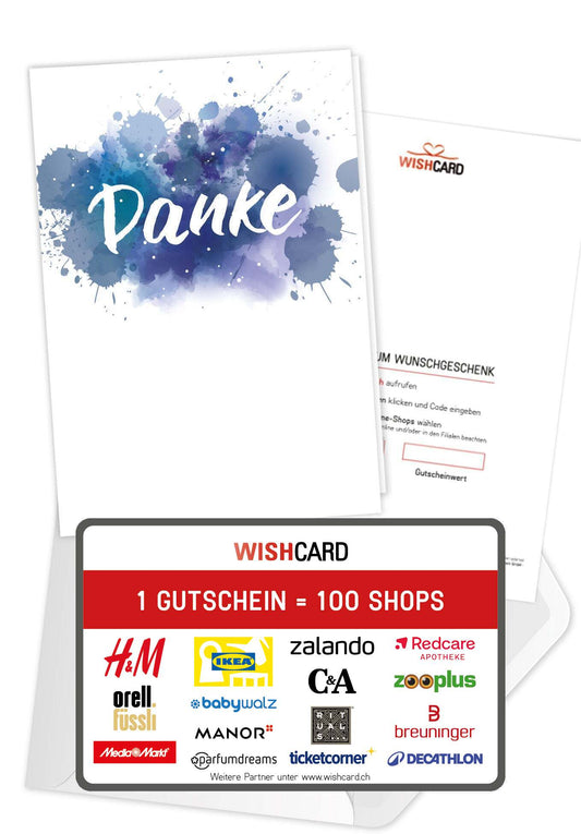 Danke - Blau