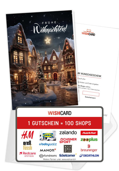 Frohe Weihnachten - Dorf (Value)