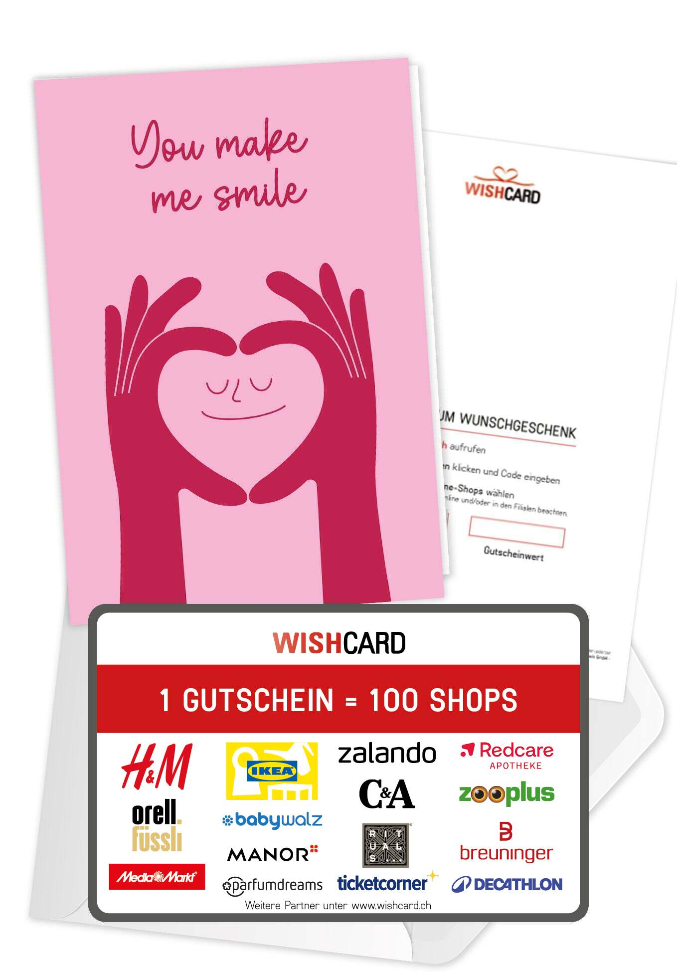 You Make Me Smile - Pink