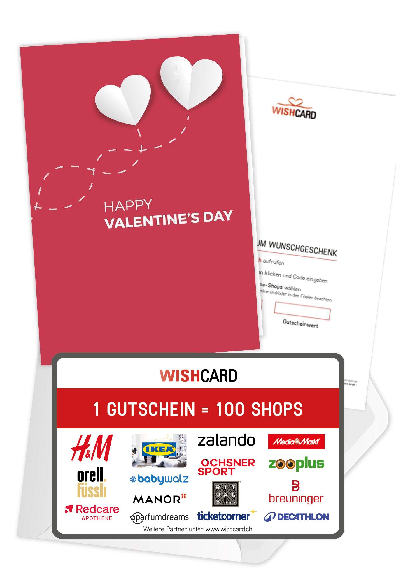 Happy Valentines Day - Herzen (Value)