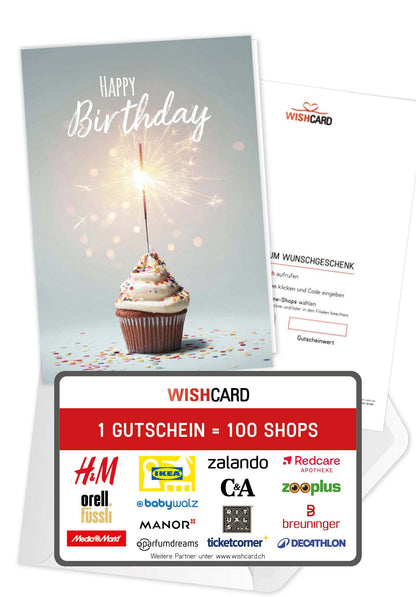 Happy Birthday - Muffin