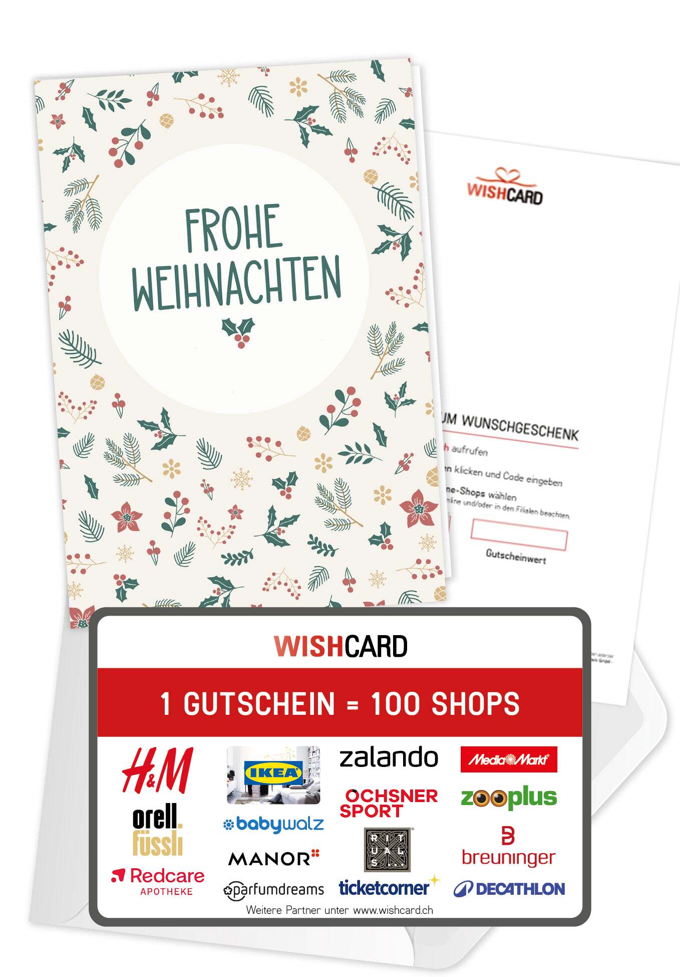 Frohe Weihnachten - Zweige (Value)