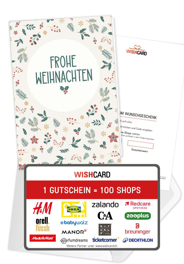 Frohe Weihnachten - Zweige