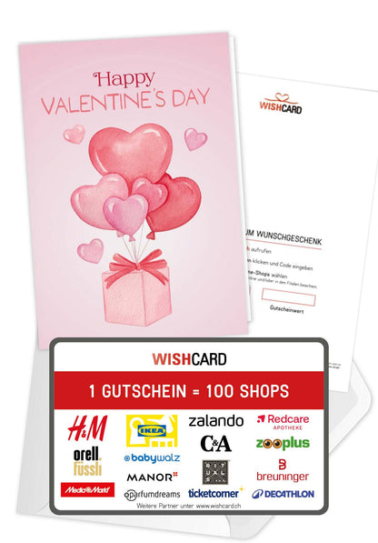 Happy Valentine's Day - Paket Herzen
