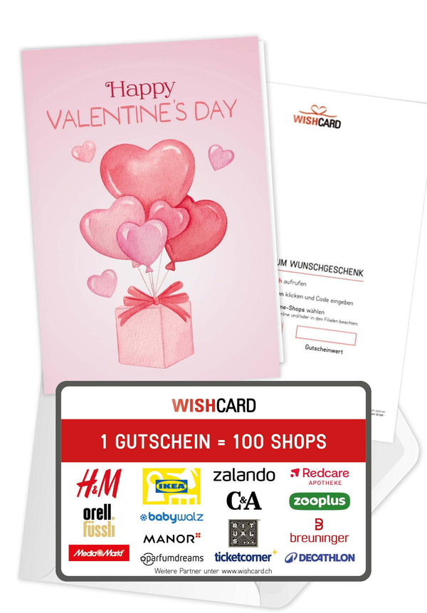 Happy Valentine's Day - Paket Herzen