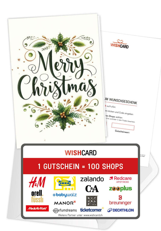 Merry Christmas - Zweige