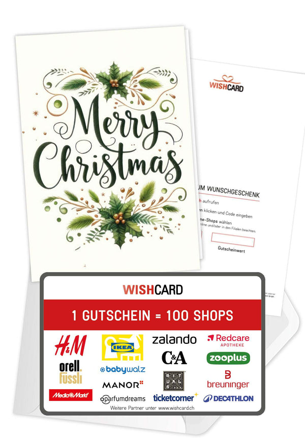 Merry Christmas - Zweige