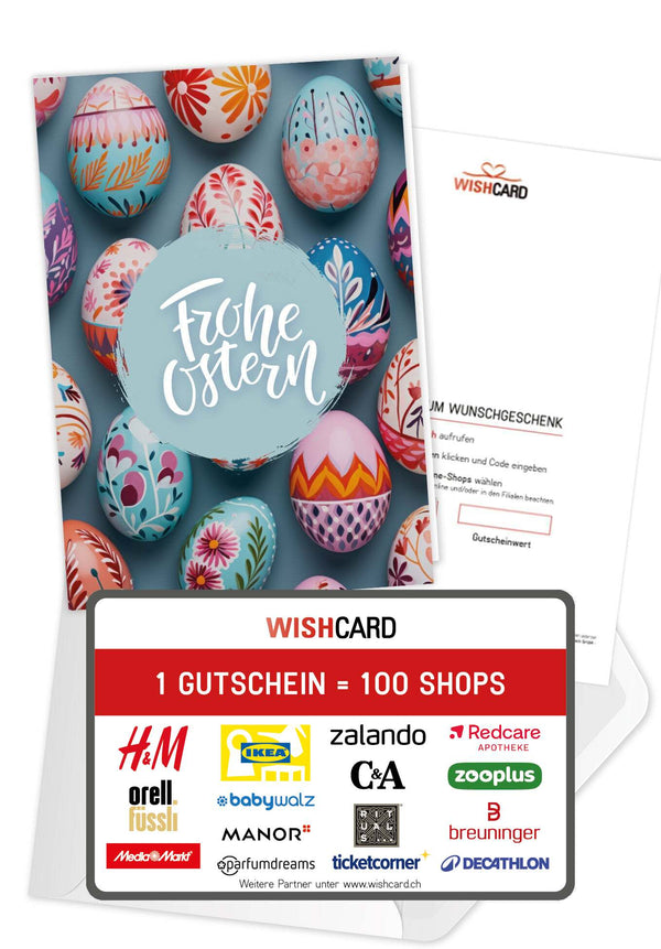 Frohe Ostern - Ostereier Bunt