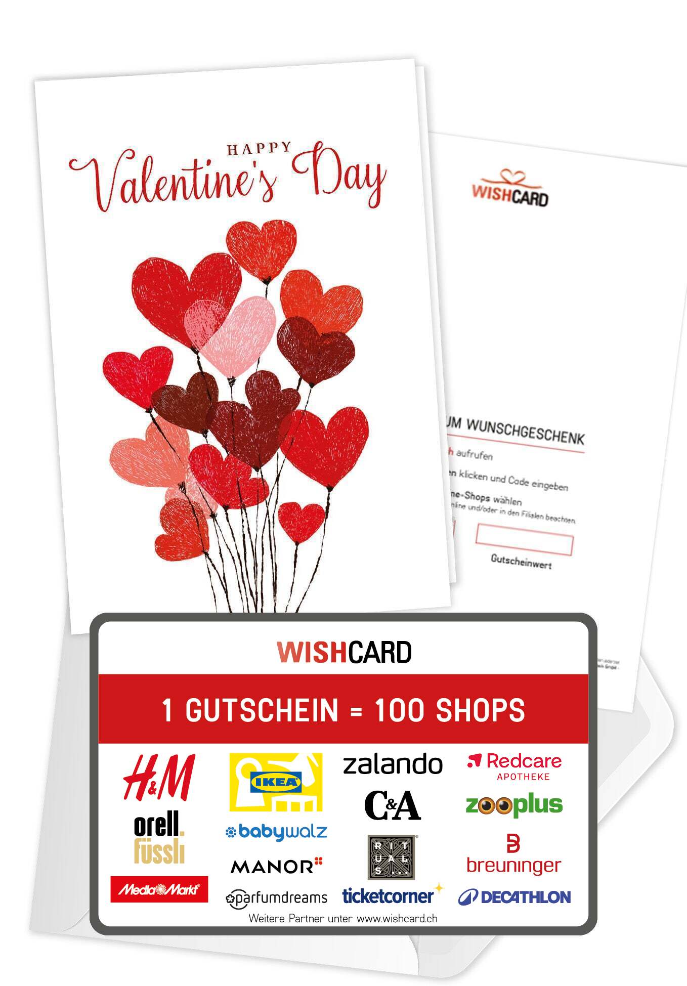 Happy Valentine's Day - Herzballons